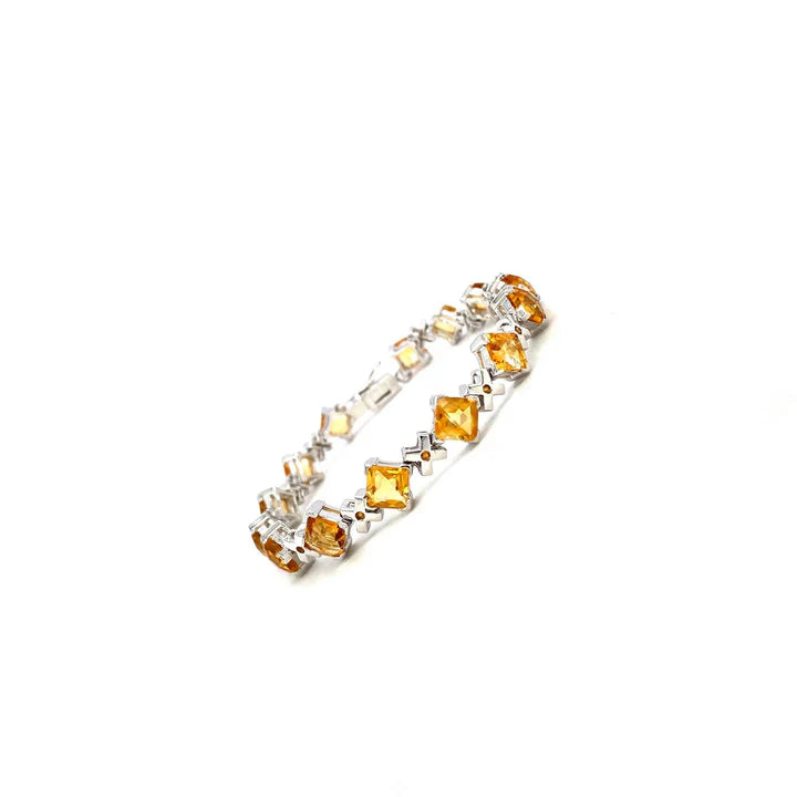 Bracciale Tennis Citrino