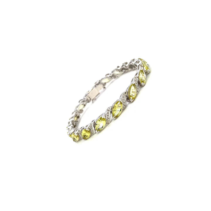 Bracciale Tennis Topazio Lemon