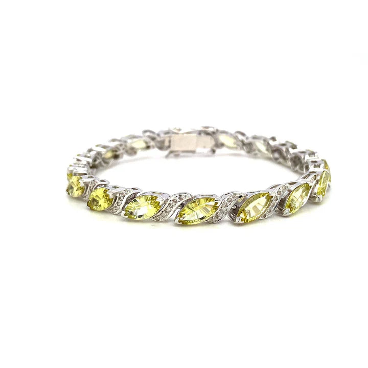 Bracciale Tennis Topazio Lemon