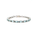 Bracciale Tennis Acquamarina