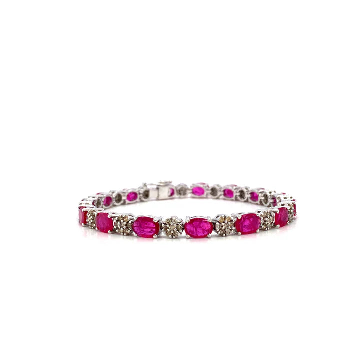 Bracciale Tennis Ruby Queen