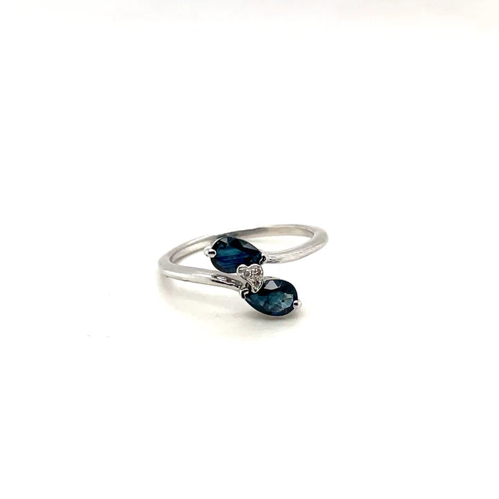 Anello Zaffiro Infinity
